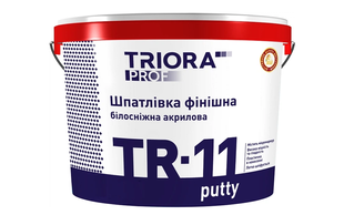 Шпаклівка фінішна TR-11 TRIORA 1,5кг 9154 фото