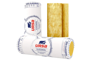 Мінеральна вата URSA 1200х14000х50мм(16,8кв.м) 00077 фото