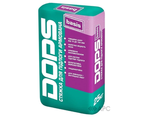 Стяжка для підлоги армована DOPS Basis 25кг 67927 фото