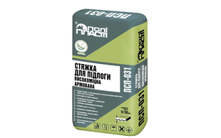 Стяжка для підлоги армована ПСП-031 Poliplast 25кг 2866 фото